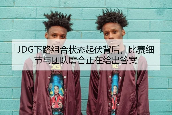 JDG下路组合状态起伏背后，比赛细节与团队磨合正在给出答案
